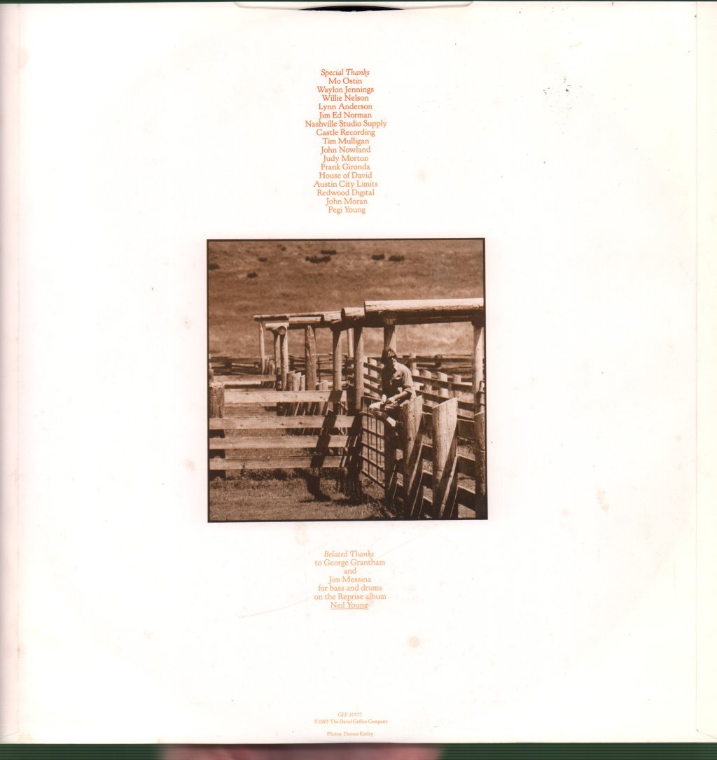 Neil Young - Old Ways - Lp