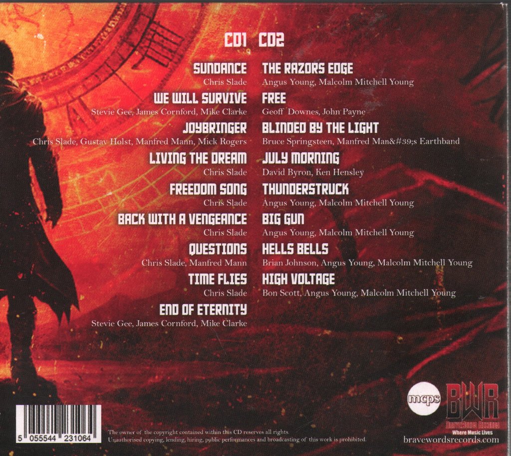 Chris Slade Timeline - Timescape - Double Cd