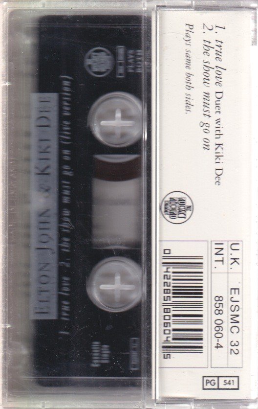 Elton John And Kiki Dee - True Love - Cassette