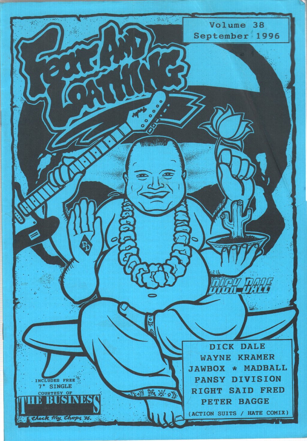 Fear and Loathing - volume 38 - september 1996 - Fanzine