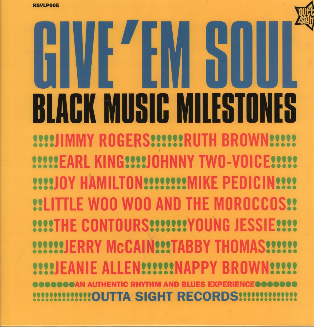 Various Artists - Give 'Em Soul: Black Music Milestones Vol. 2 - Lp