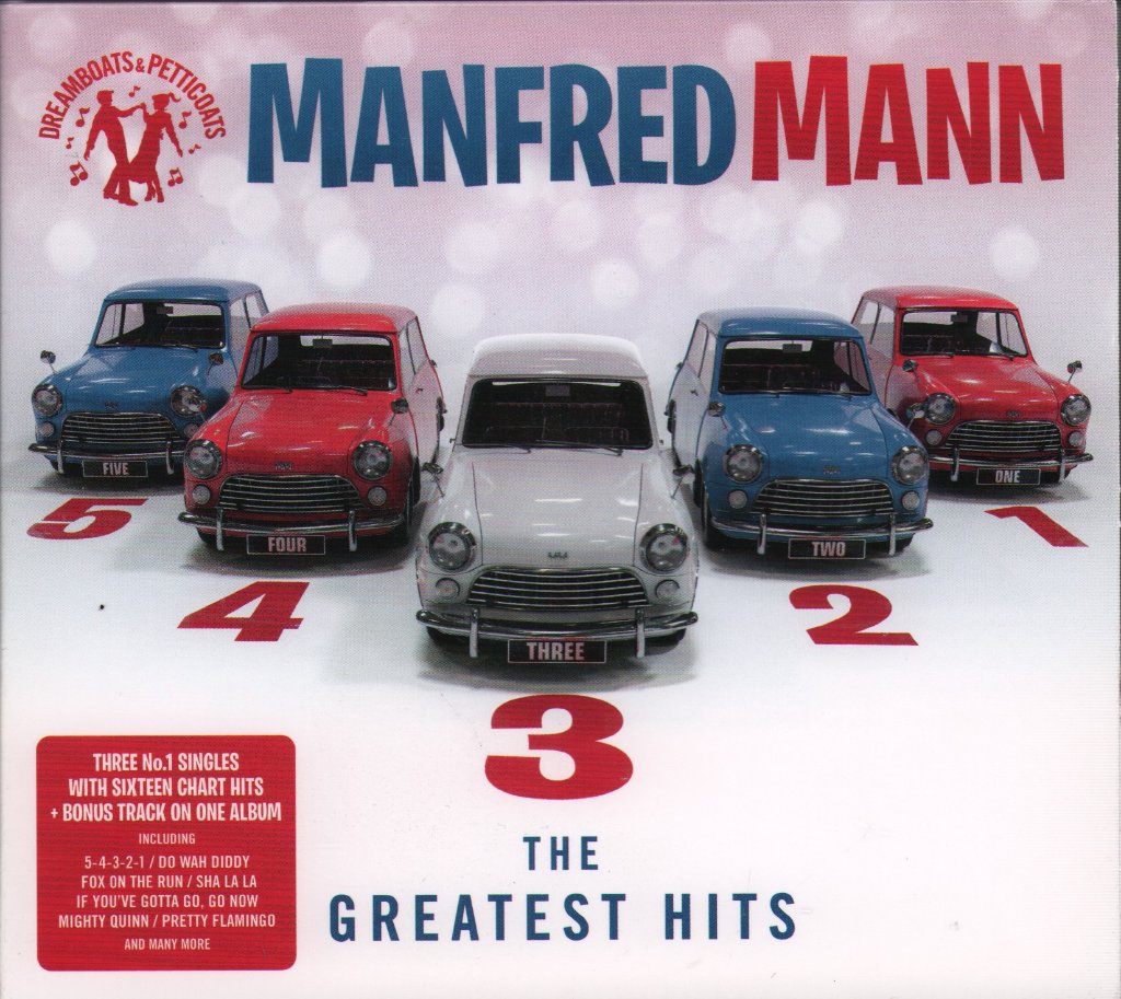 Manfred Mann - 5-4-3-2-1: The Greatest Hits - Cd