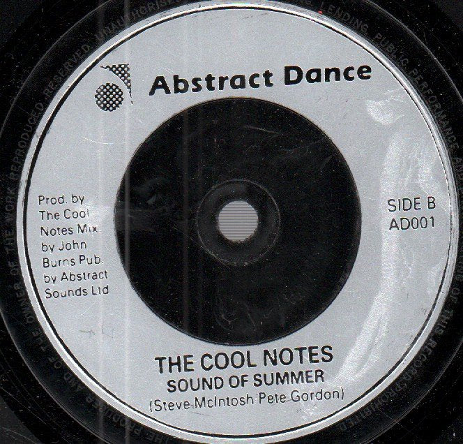 Cool Notes - Your Never Too Young - 7 Inch