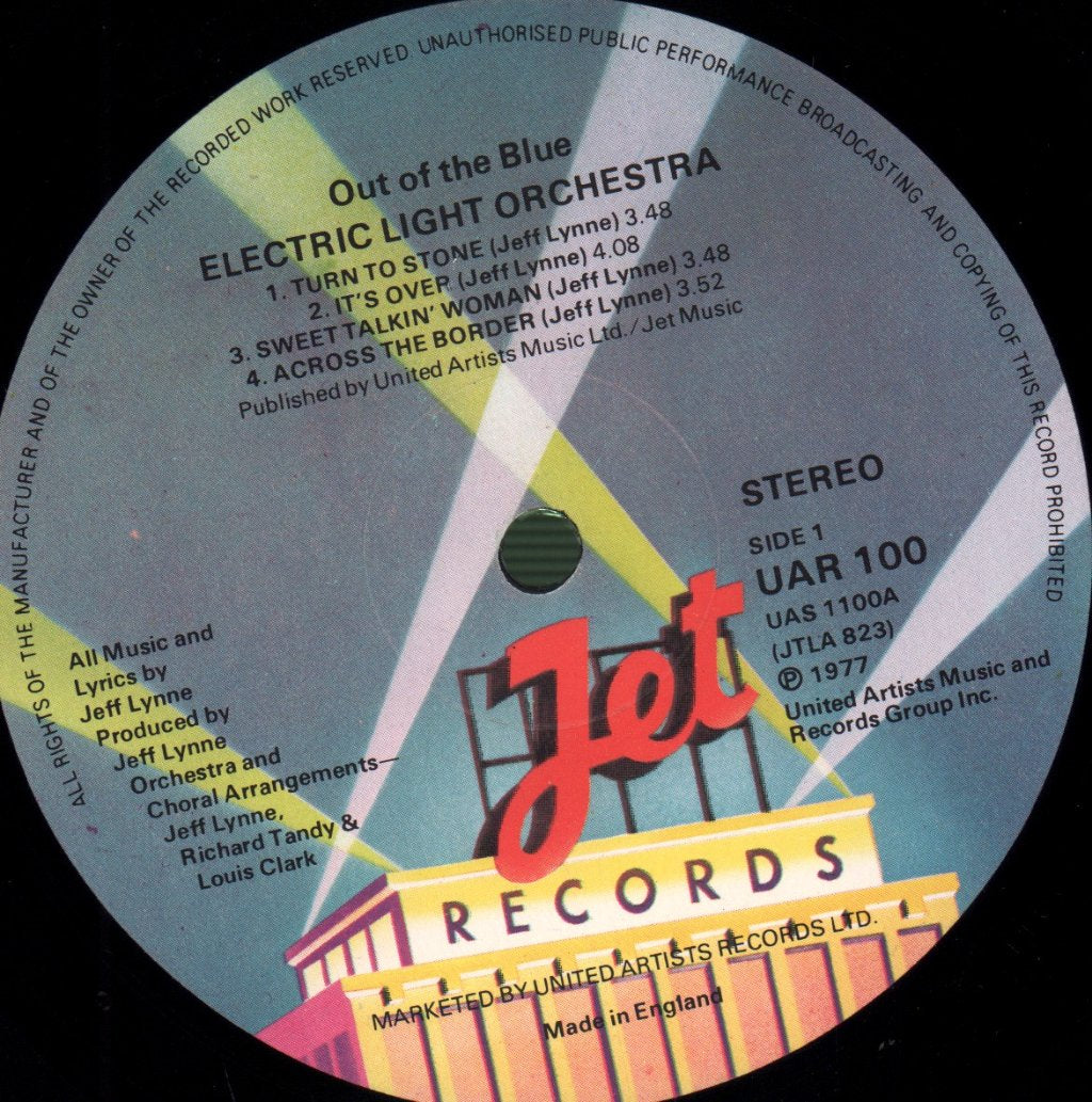 Electric Light Orchestra - Out Of The Blue - Double Lp