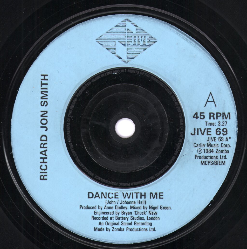 Richard Jon Smith - Dance With Me - 7 Inch