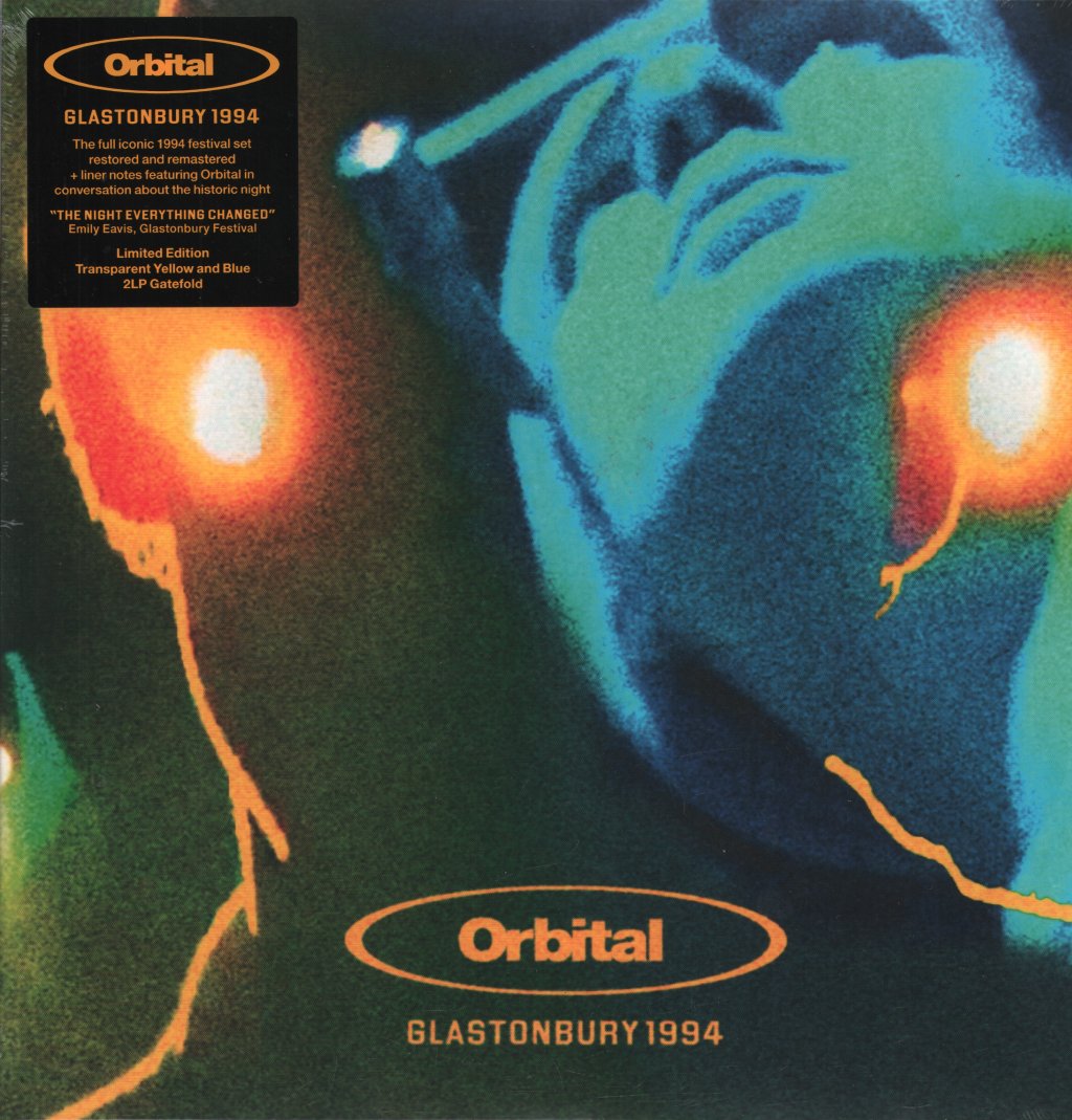 Orbital - Glastonbury 1994 - Double Lp