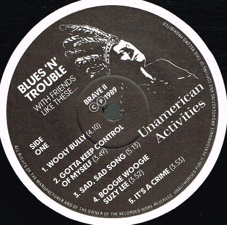 Blues N Trouble - With Friends Like These - Lp