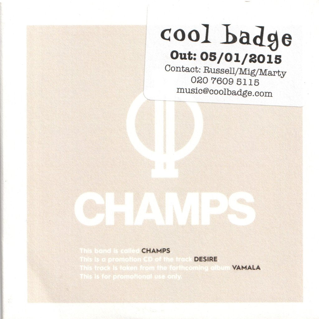 Champs - desire - Cdr