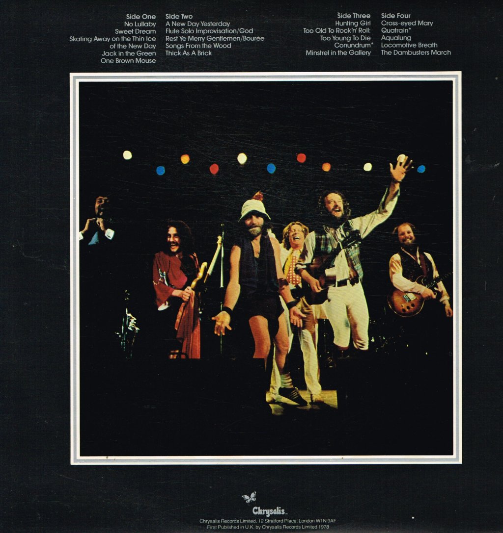Jethro Tull - Bursting Out - Double Lp