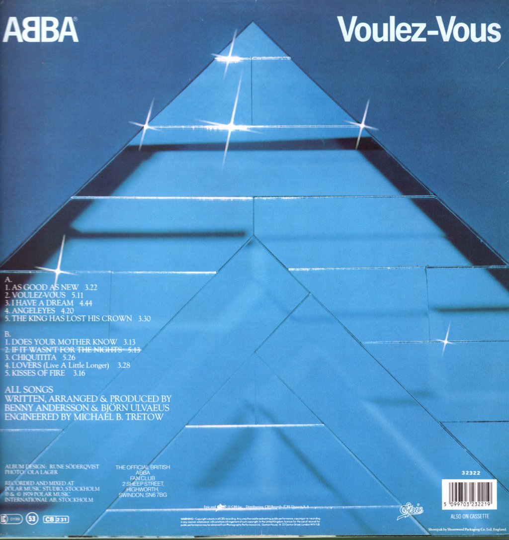 ABBA - Voulez Vous - Lp
