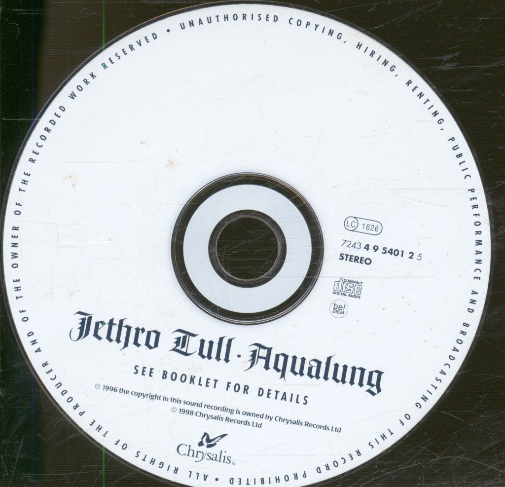 Jethro Tull - Aqualung - Cd