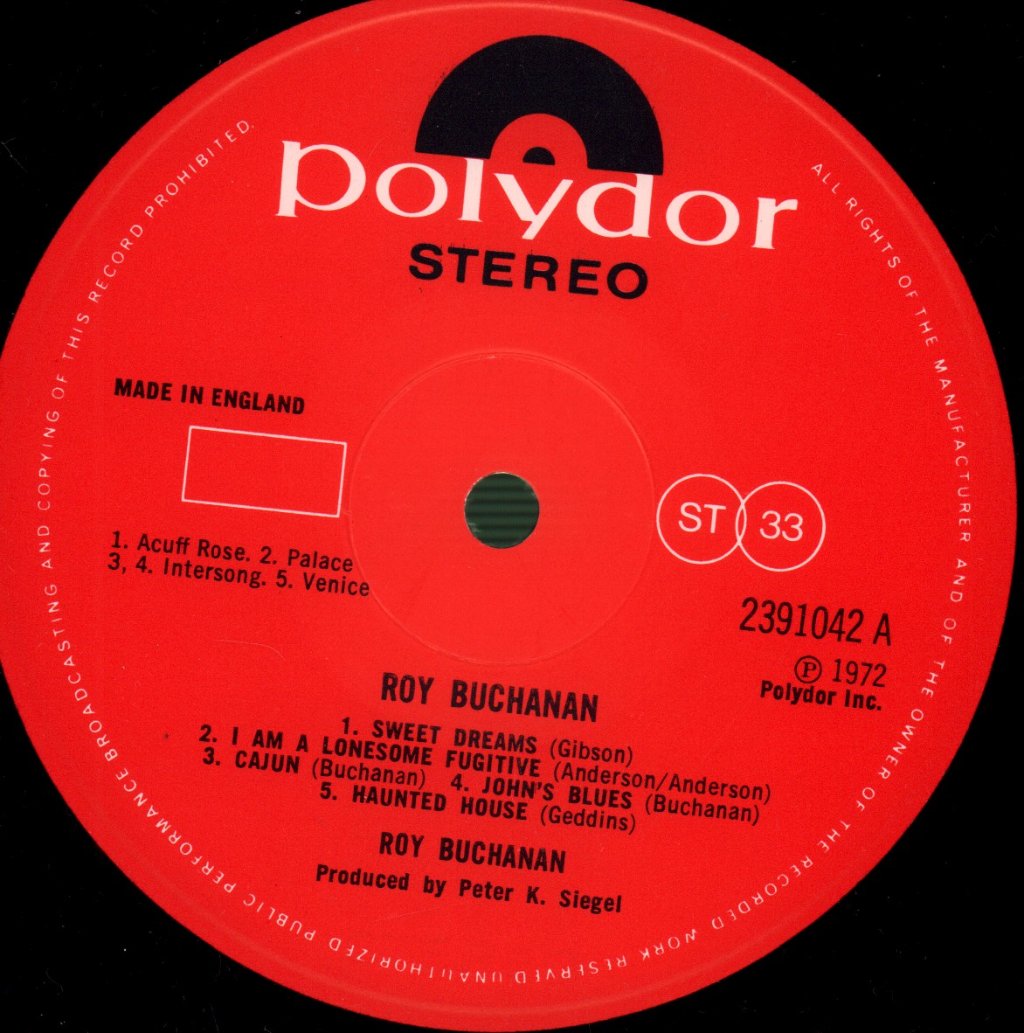 Roy Buchanan - Roy Buchanan - Lp