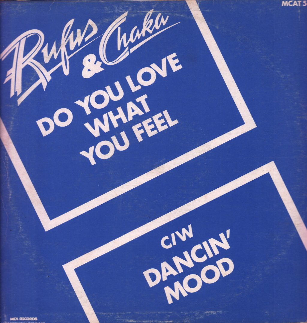 Rufus And Chaka Khan - Do You Love What You Feel - 12 Inch