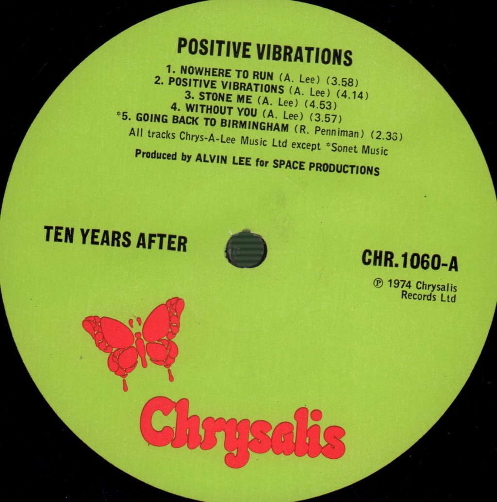 Ten Years After - Positive Vibrations - Lp