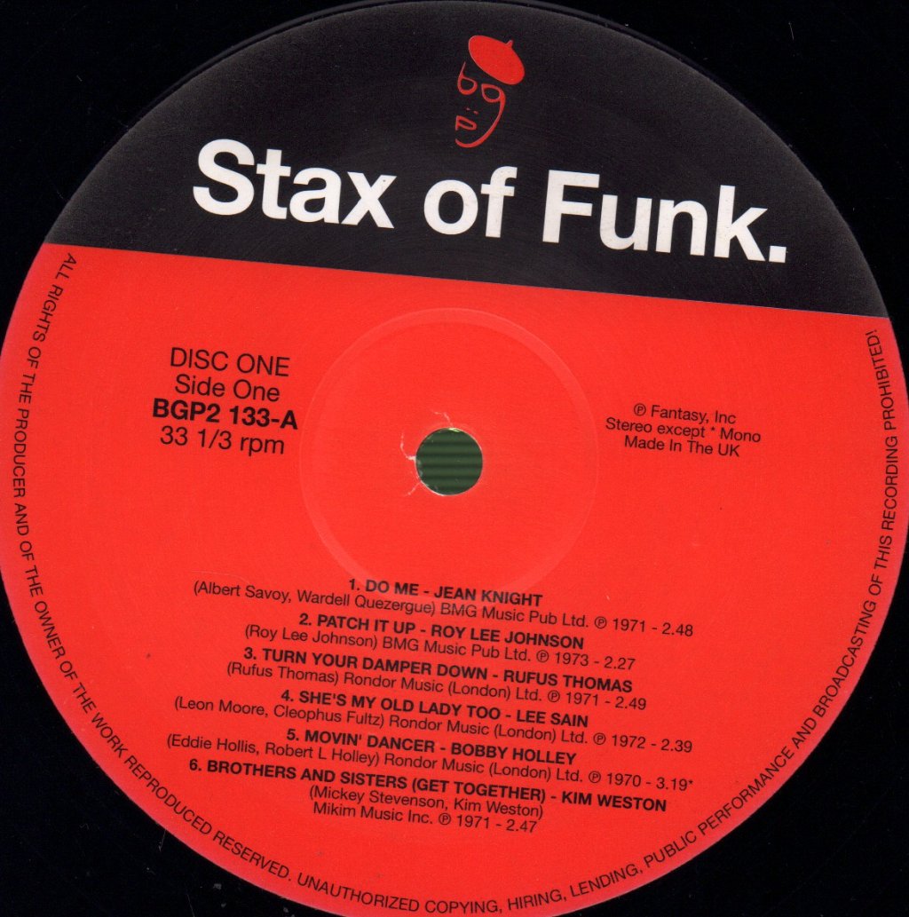 Various Artists - Stax Of Funk. The Funky Truth - Double Lp
