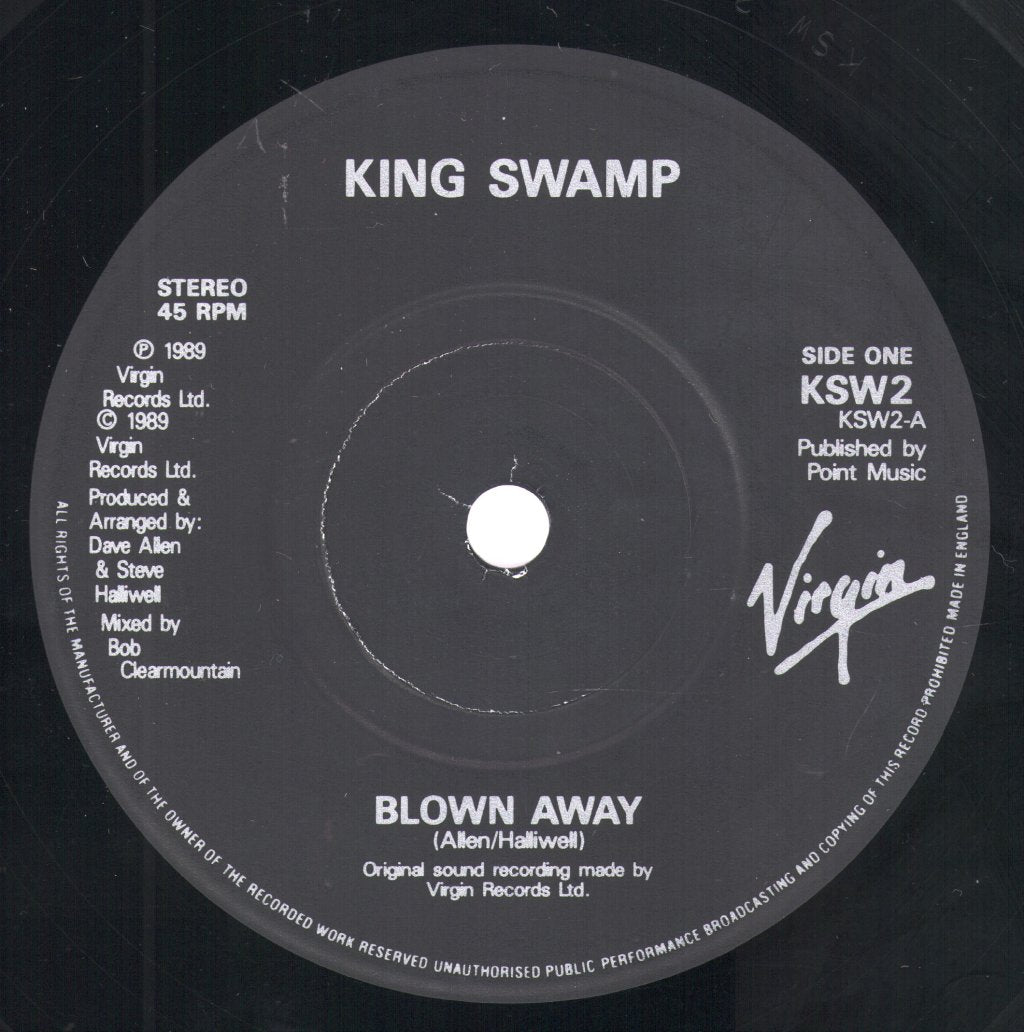 King Swamp - Blown Away - 7 Inch