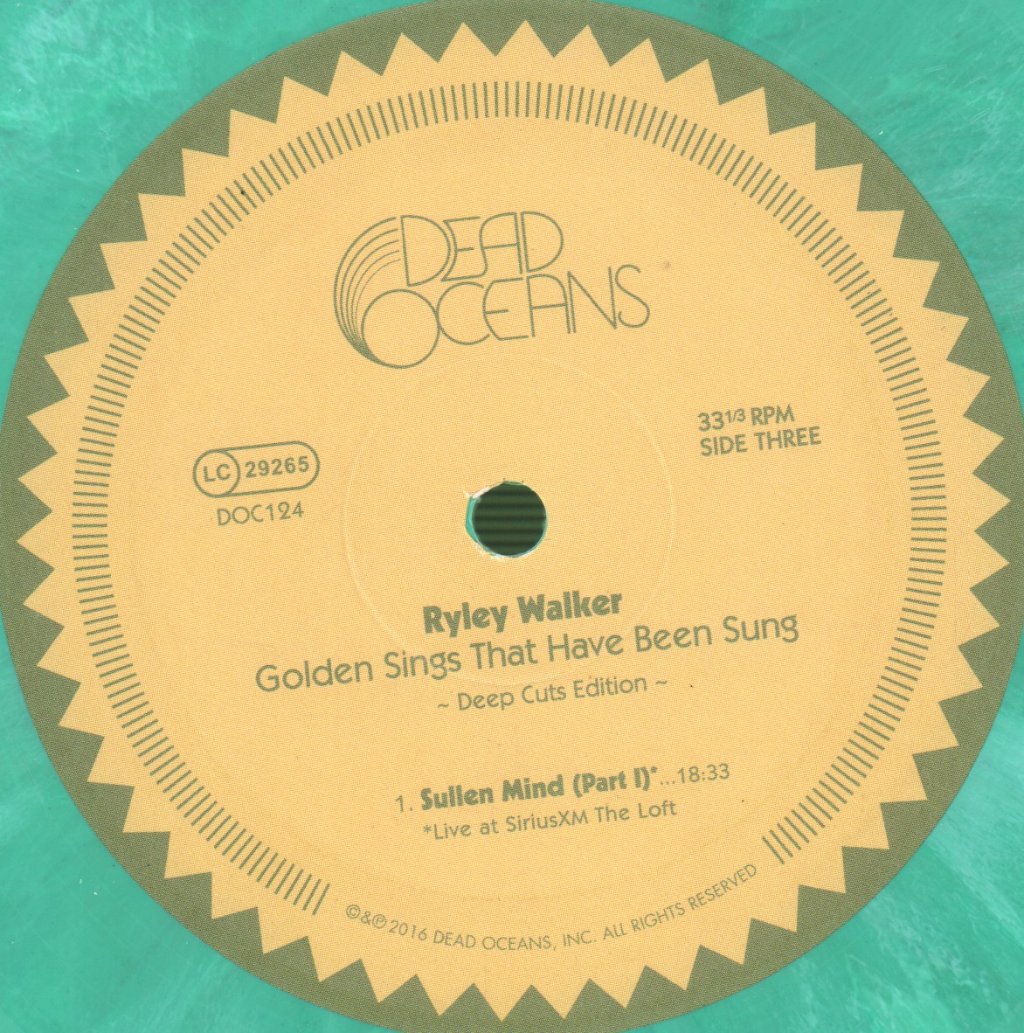 Ryley Walker - Golden Sings That Have Been Sung - Deep Cuts Edition - Lp