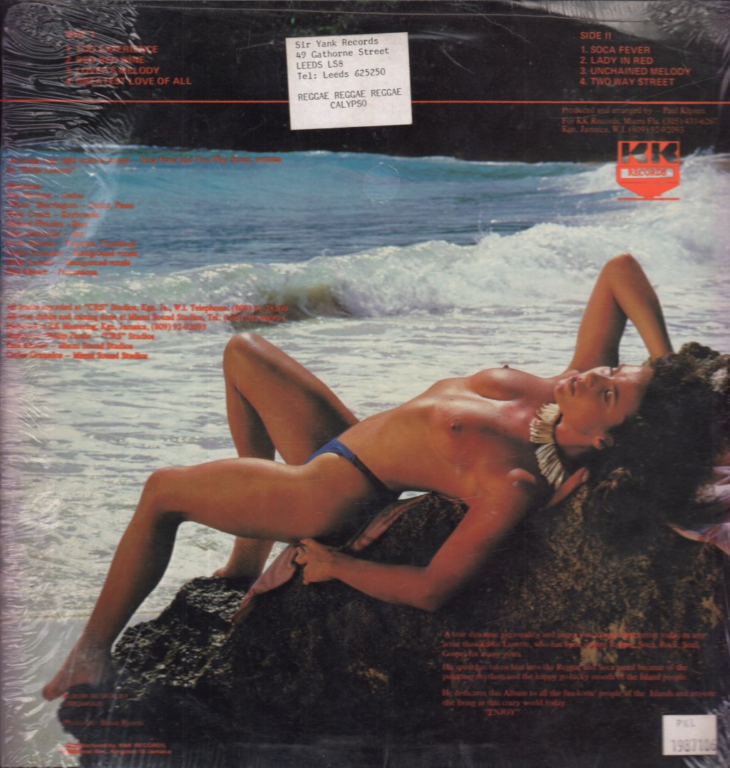 Eddie Lovette - A True Experience - Lp
