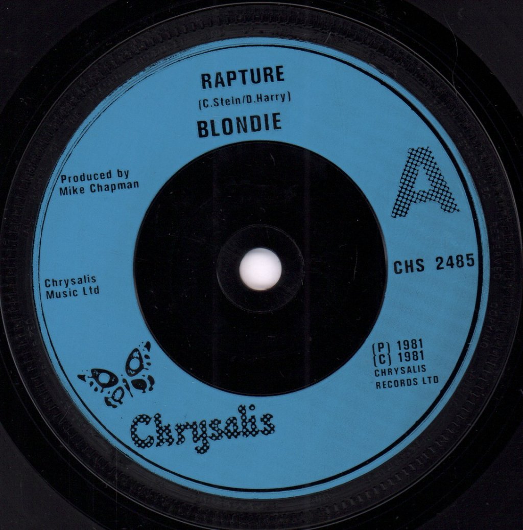 Blondie - Rapture - 7 Inch