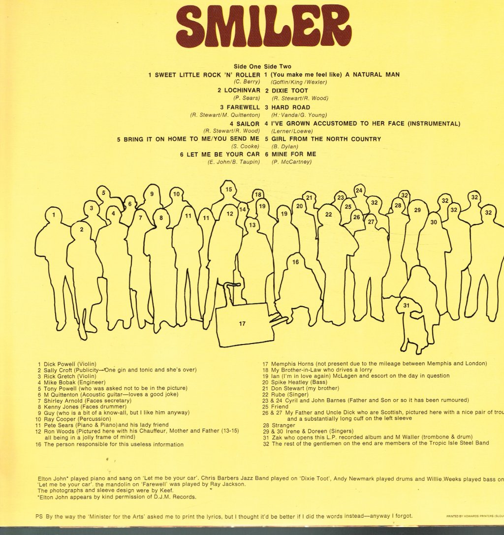 Rod Stewart - Smiler - Lp