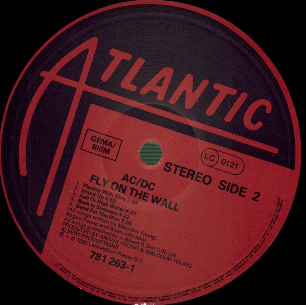 AC/DC - Fly On The Wall - Lp