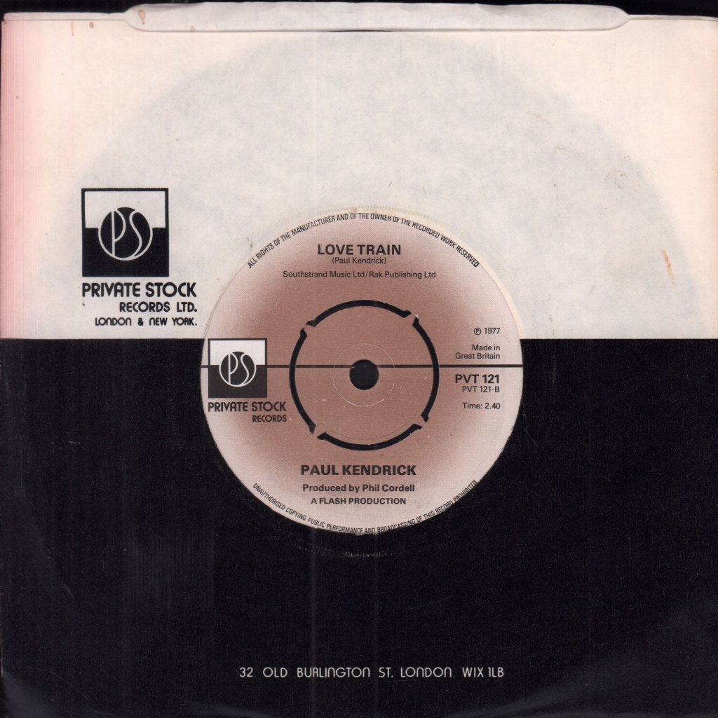 Paul Kendrick - After All This Time - 7 Inch