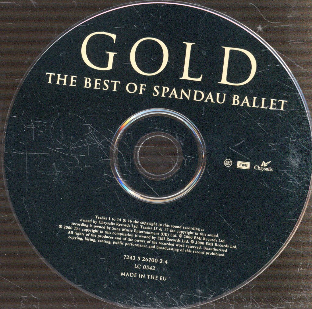 【中古】「未使用品」［CD］Gold: Best of Spandau Ballet Spandau Ballet - Gold - The Best Of - Cd – Vinyl Tap