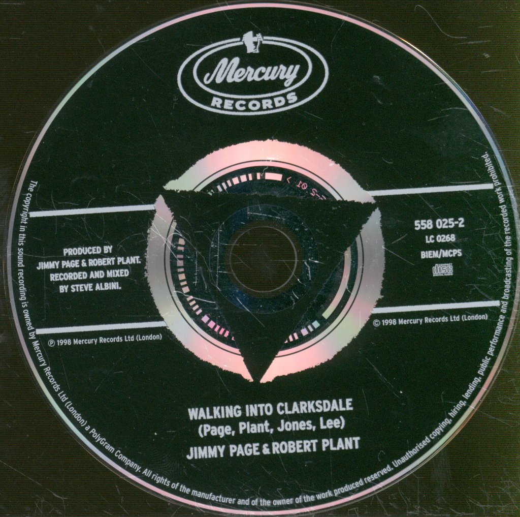 Jimmy Page And Robert Plant - Walking Into Clarksdale - Cd