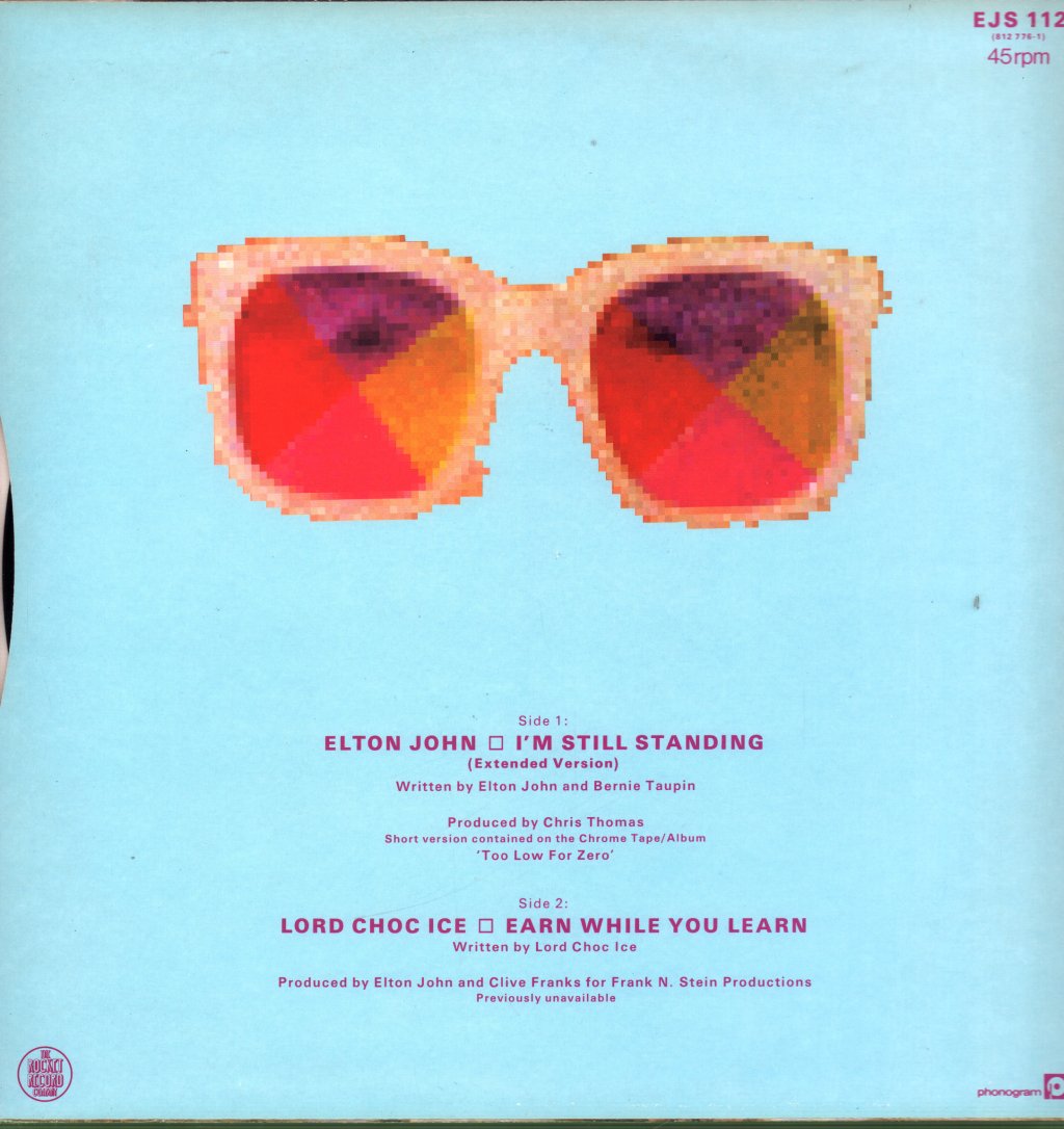 Elton John - I'm Still Standing (Extended Version) - 12 Inch