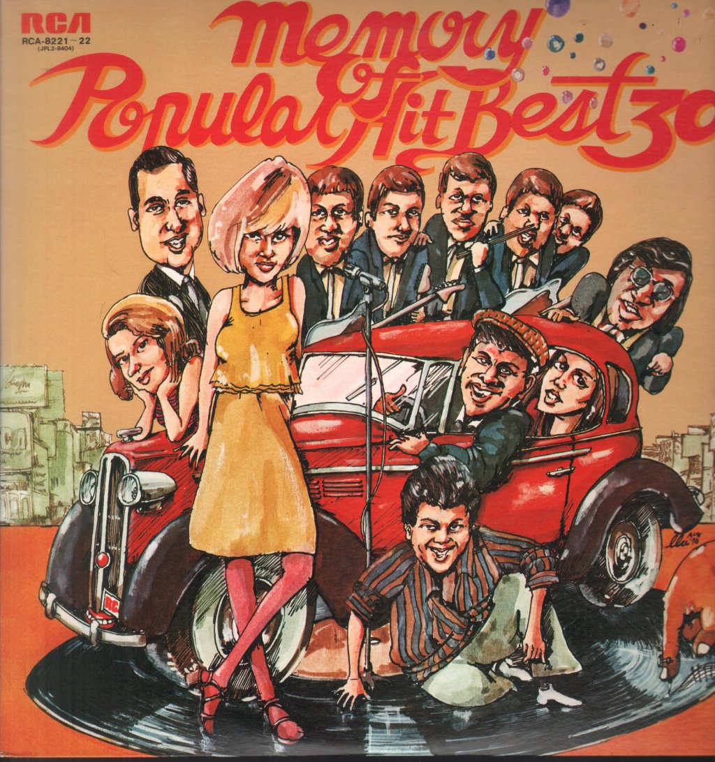 Various Artists - Memory Of Popular Hit Best 30 - Double Lp