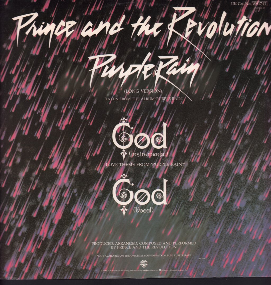 Prince - Purple Rain - 12 Inch
