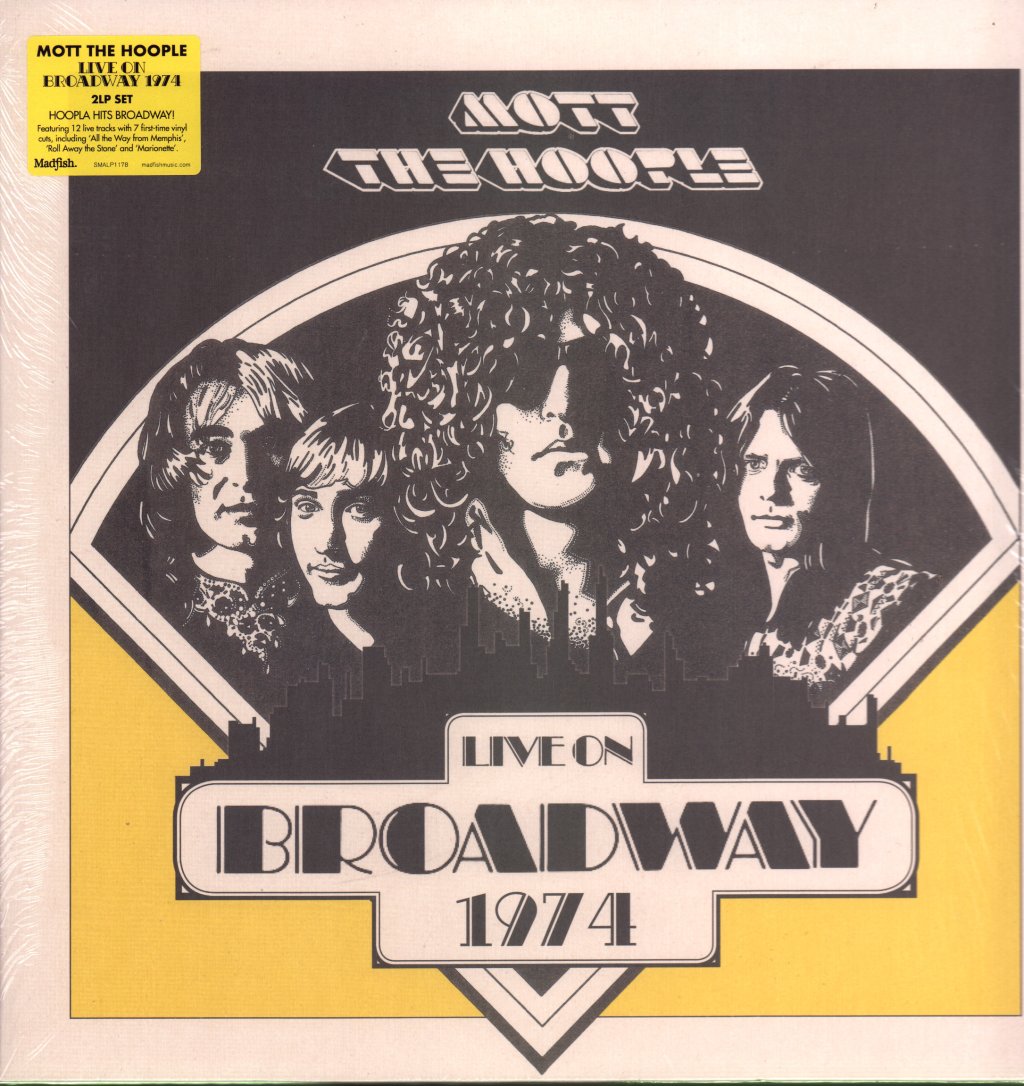 Mott The Hoople - Live On Broadway 1974 - Double Lp