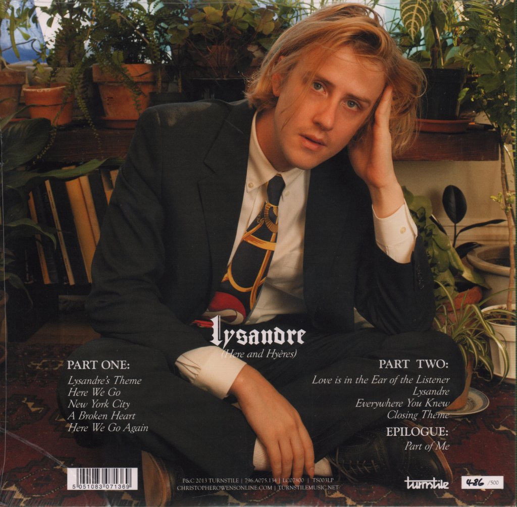 Christopher Owens - Lysandre Acoustic Album - 10 Inch