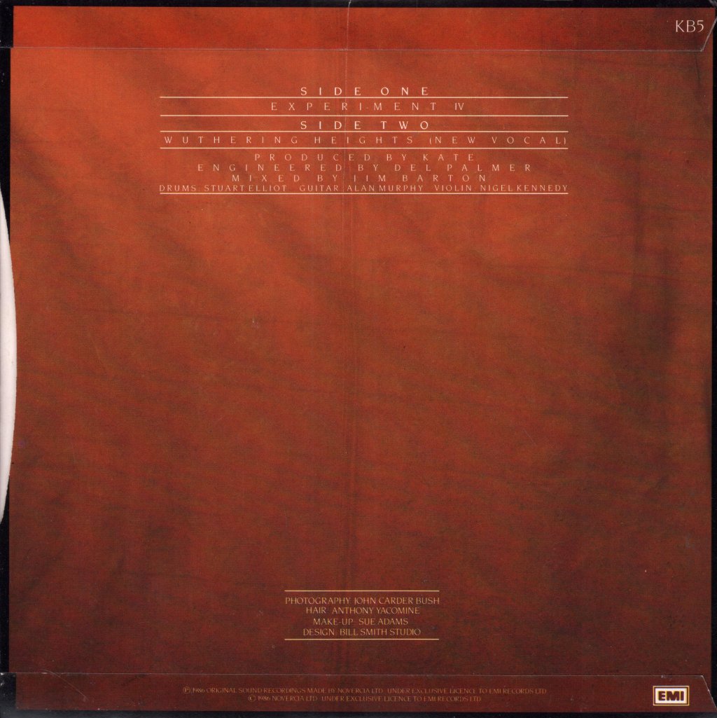 Kate Bush - Experiment Iv - 7 Inch