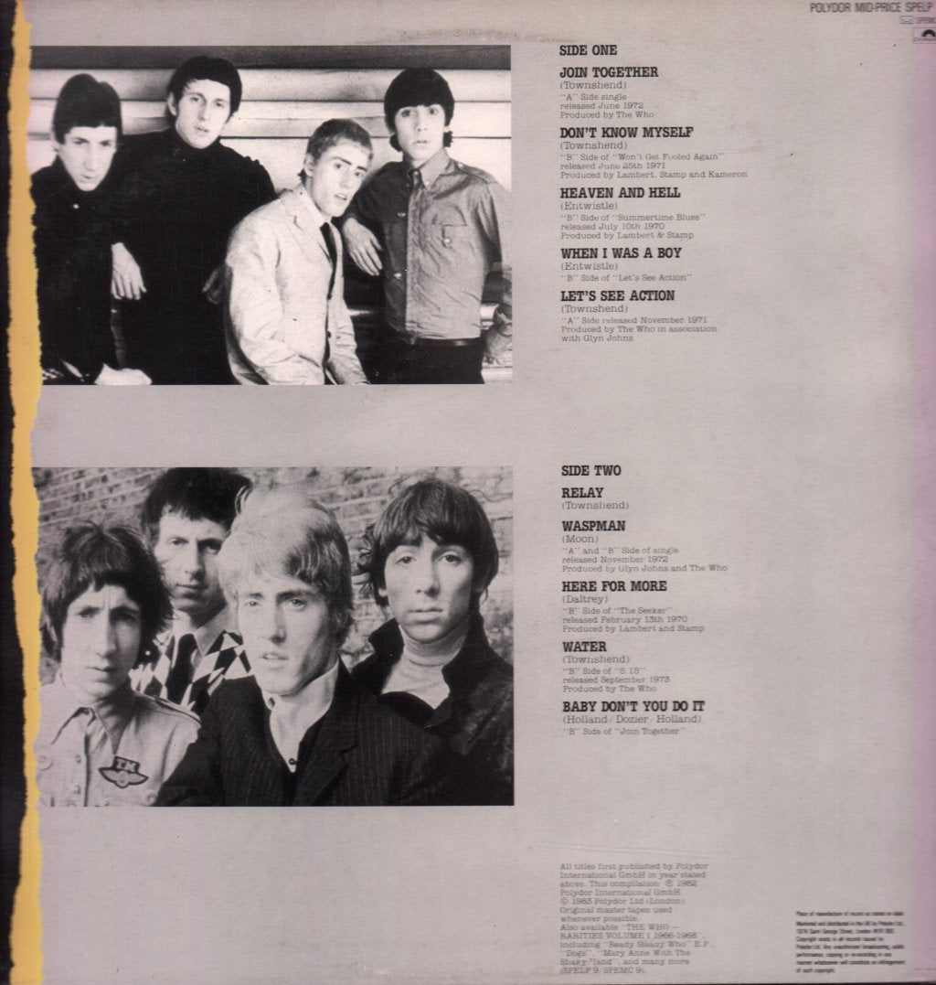 Who - Rarities Vol 2 1970-1973 - Lp