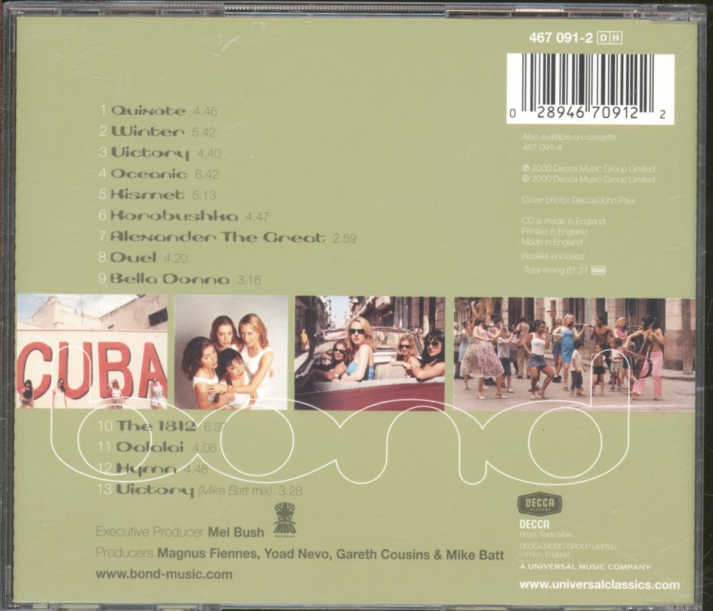 Bond (Classical) - Born - Cd