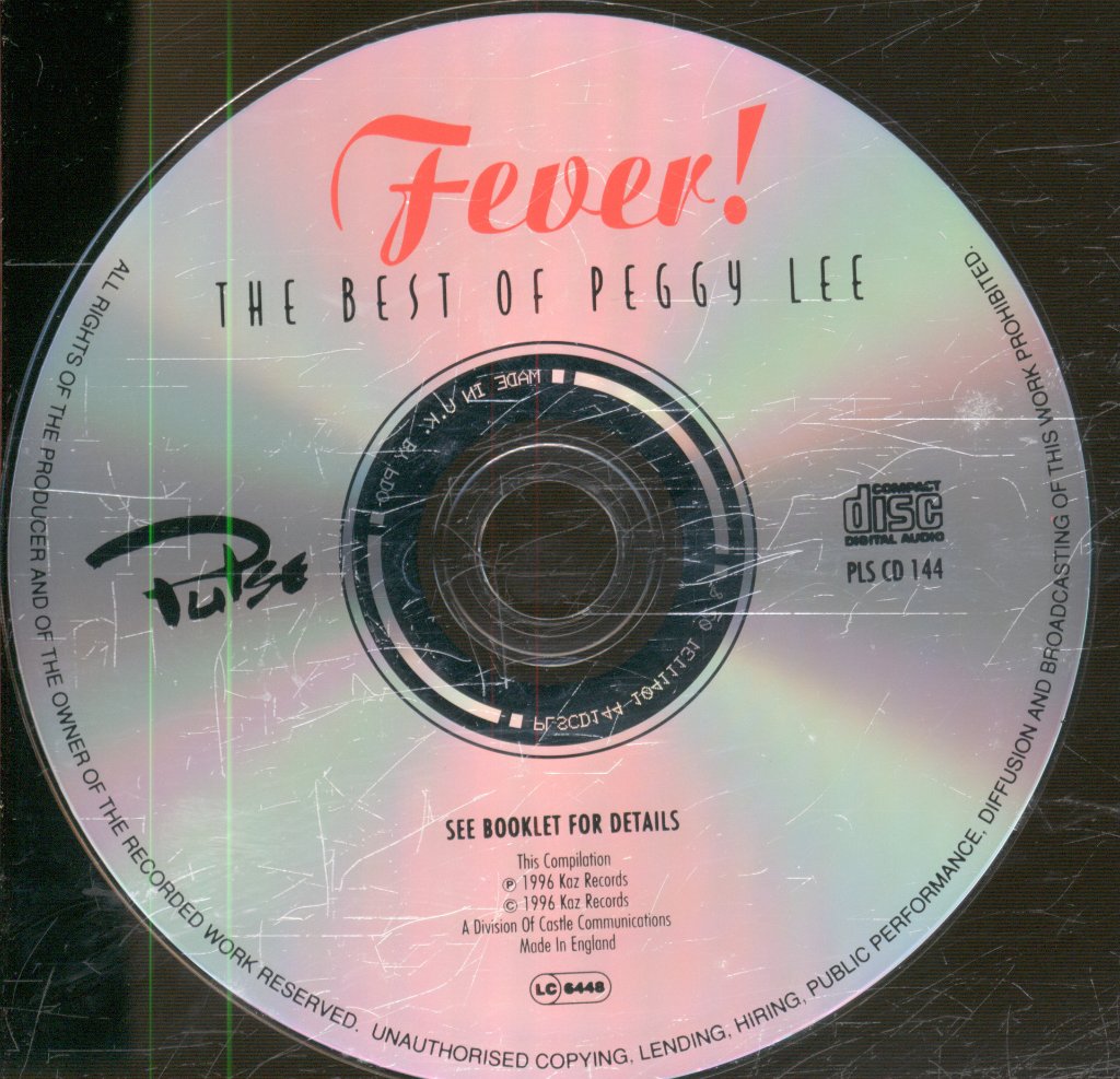 Peggy Lee - Fever! (The Best Of Peggy Lee) - Cd