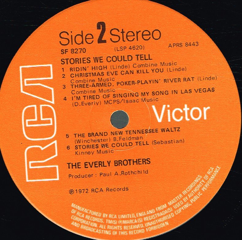 Everly Brothers - Stories We Can Tell - Lp