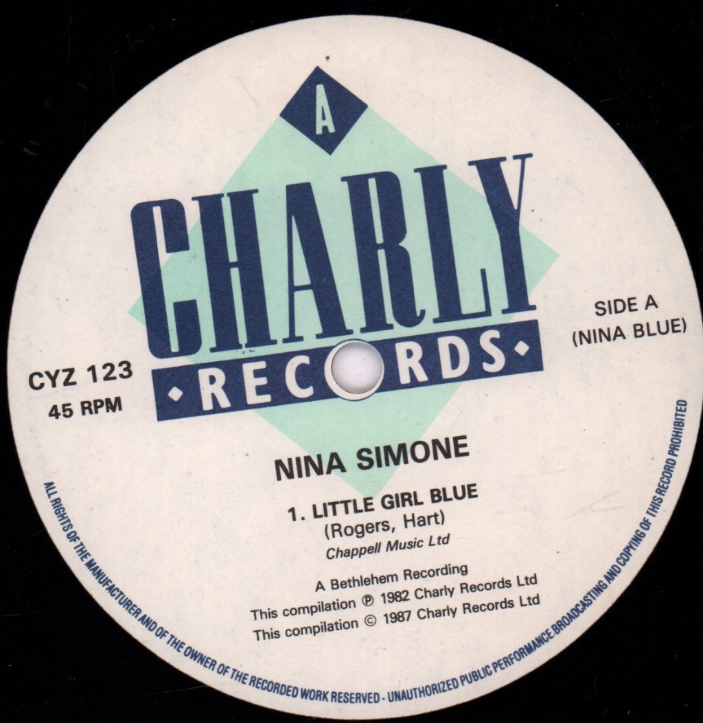 Nina Simone - Little Girl Blue - 12 Inch