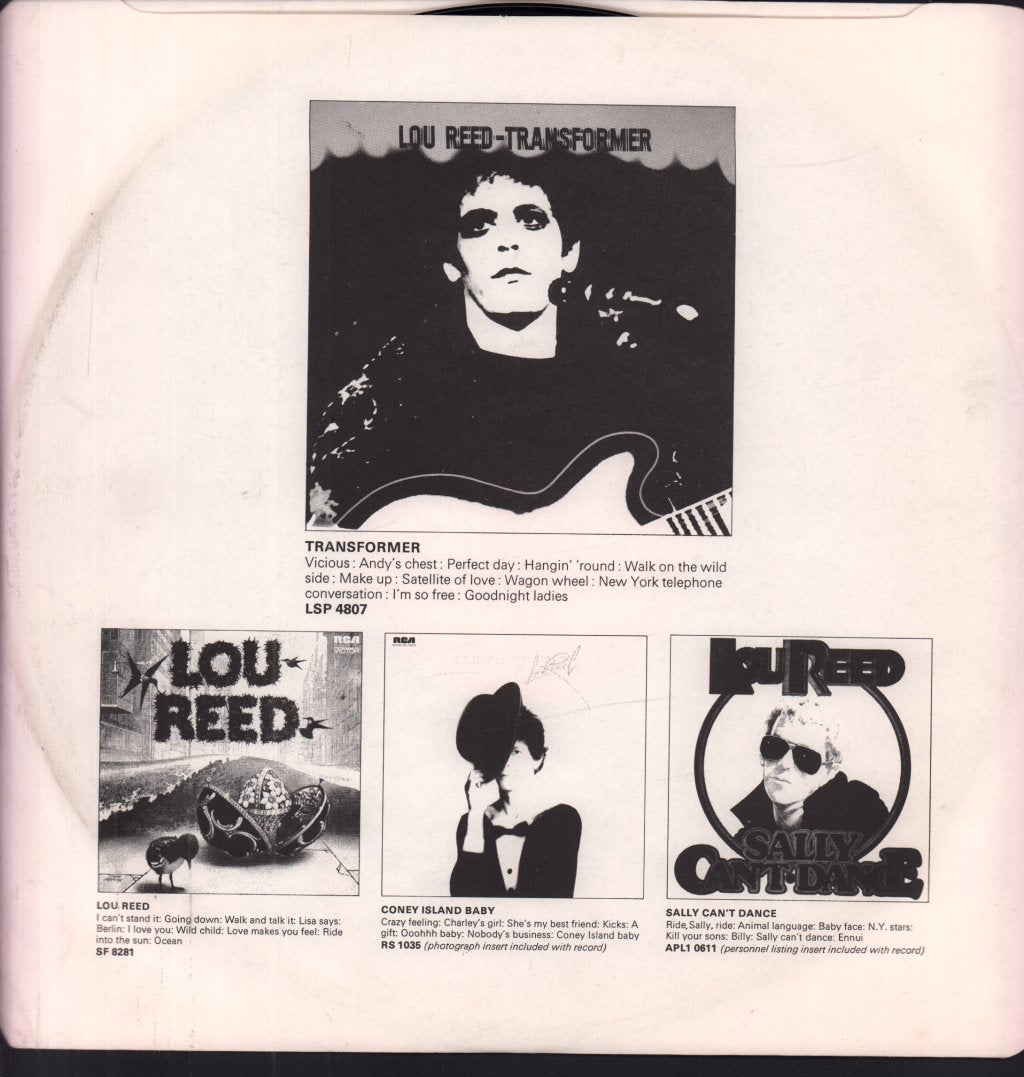 Lou Reed - Walk On The Wild Side - Lp