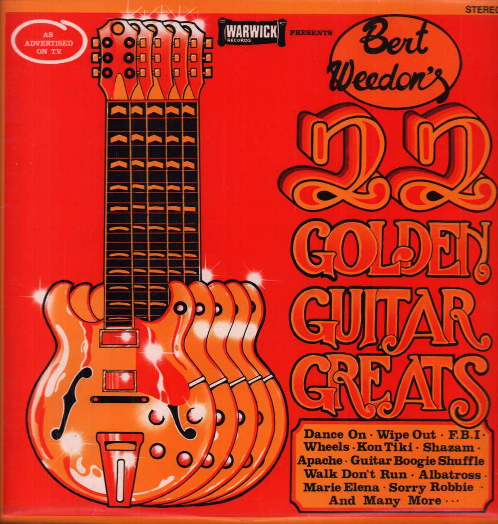 Bert Weedon - 22 Golden Guitar Greats - Lp