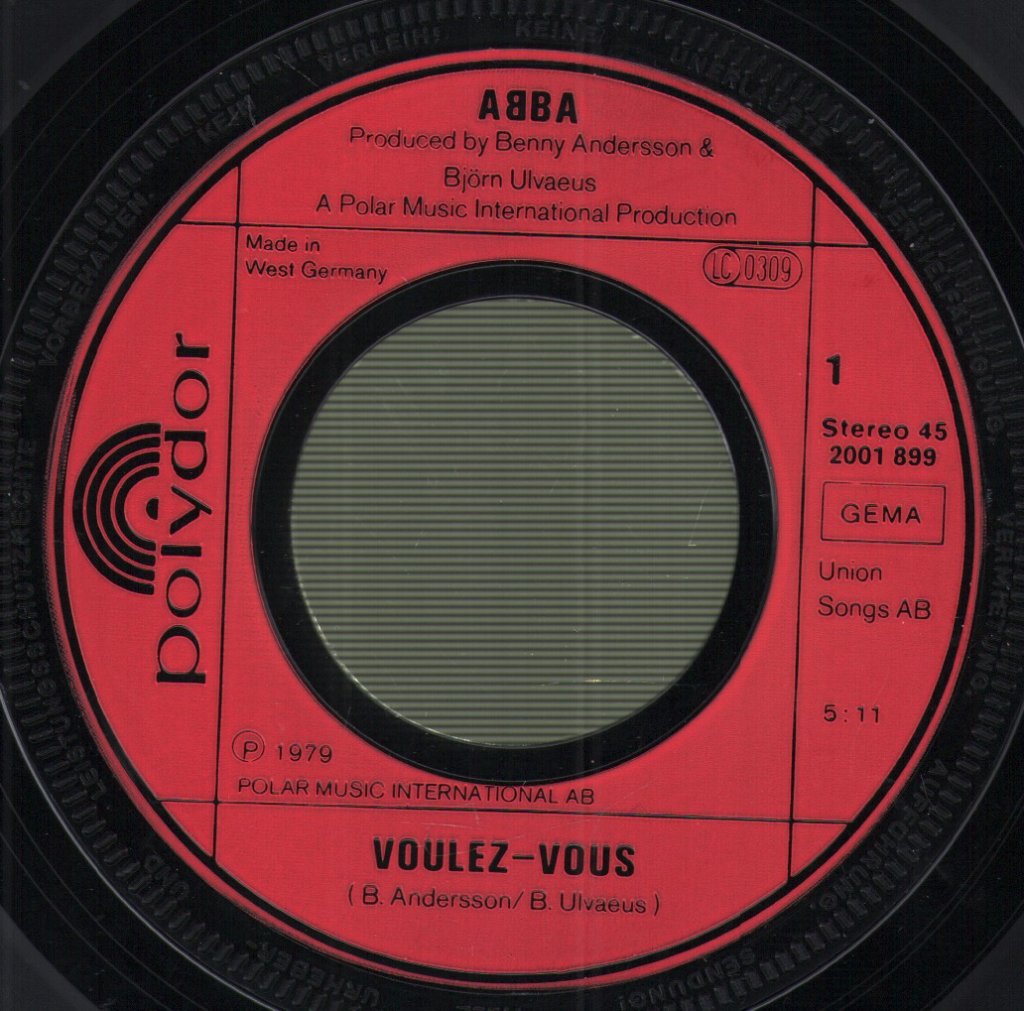 ABBA - Voulez-Vous / Angeleyes - 7 Inch