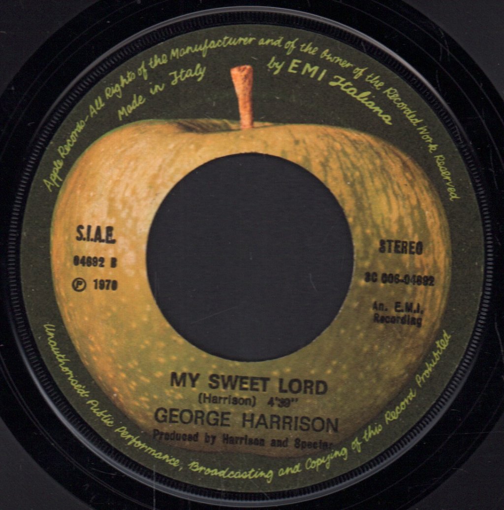 George Harrison - My Sweet Lord - 7 Inch