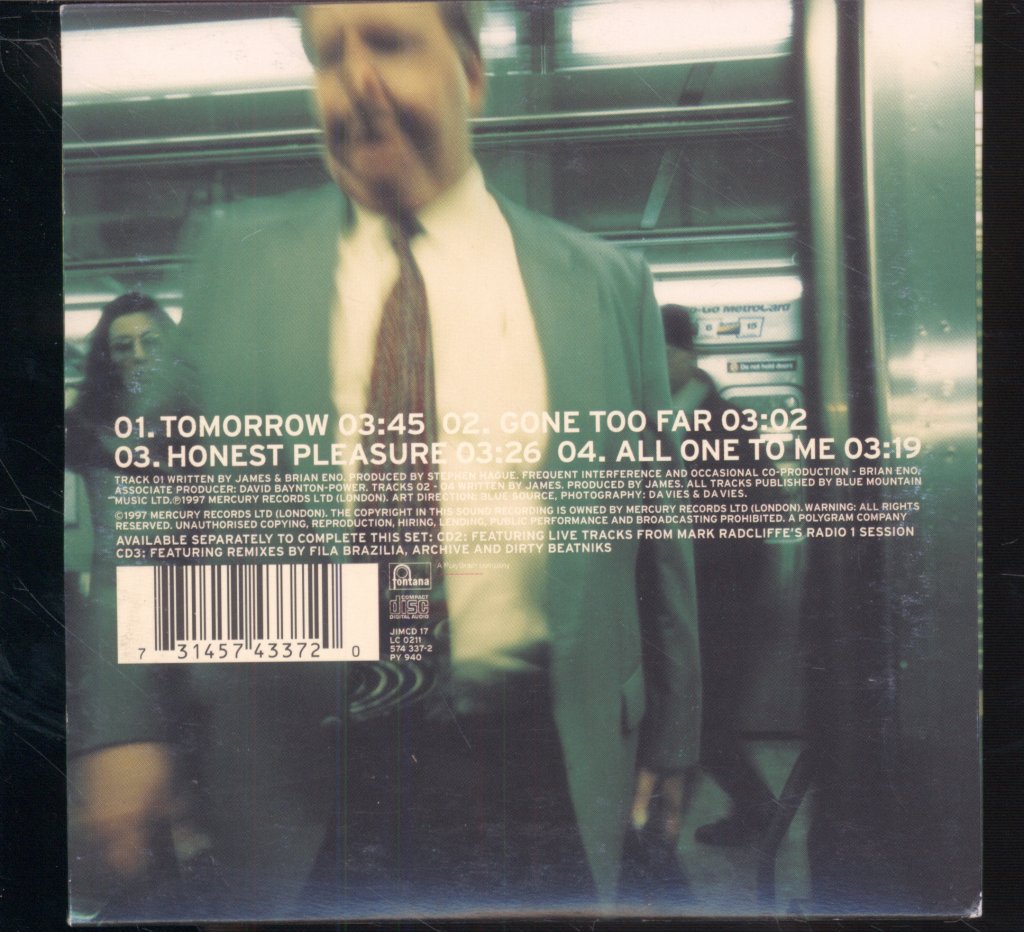 James - Tomorrow - Cd