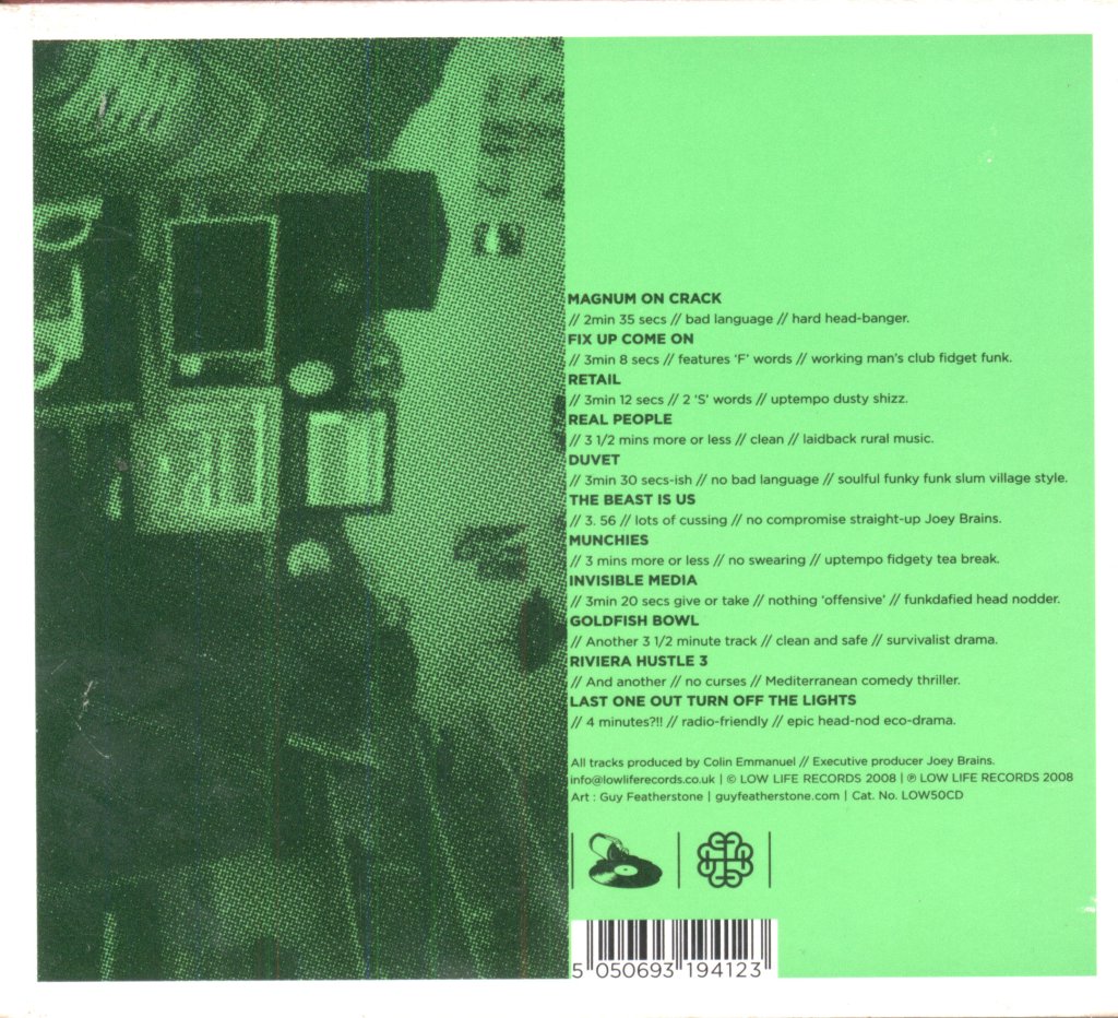 Braintax - My Last And Best Album - Cd