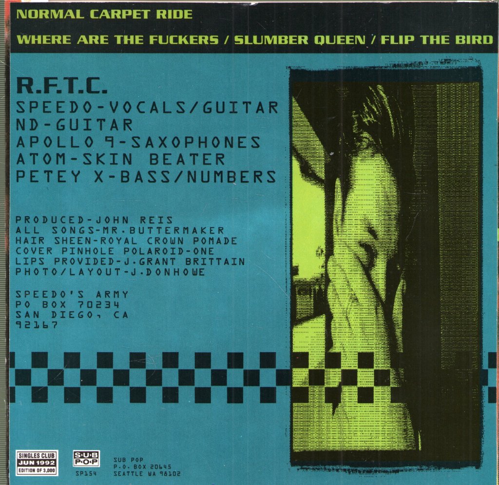 Rocket From The Crypt - Normal Carpet Ride - 7 Inch