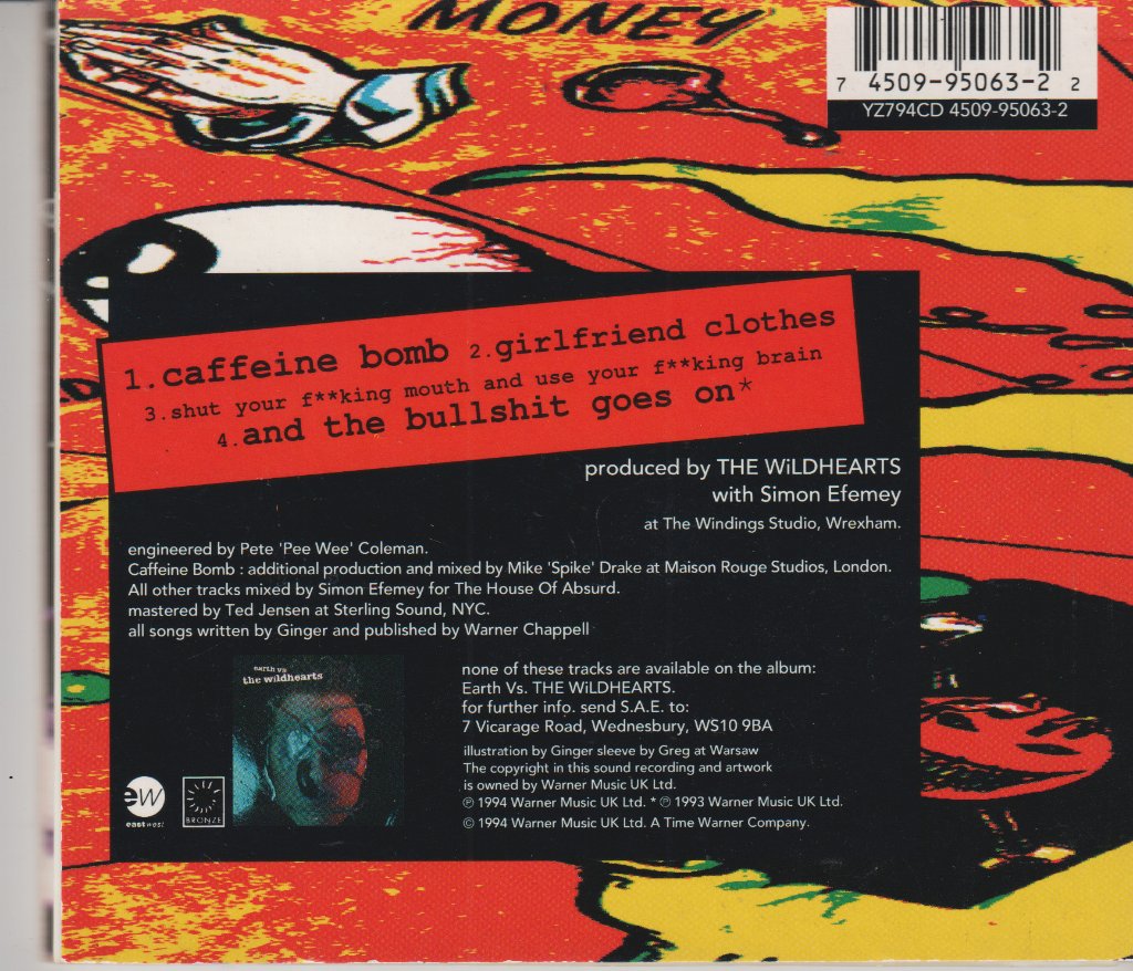 Wildhearts - Caffeine Bomb - Cd