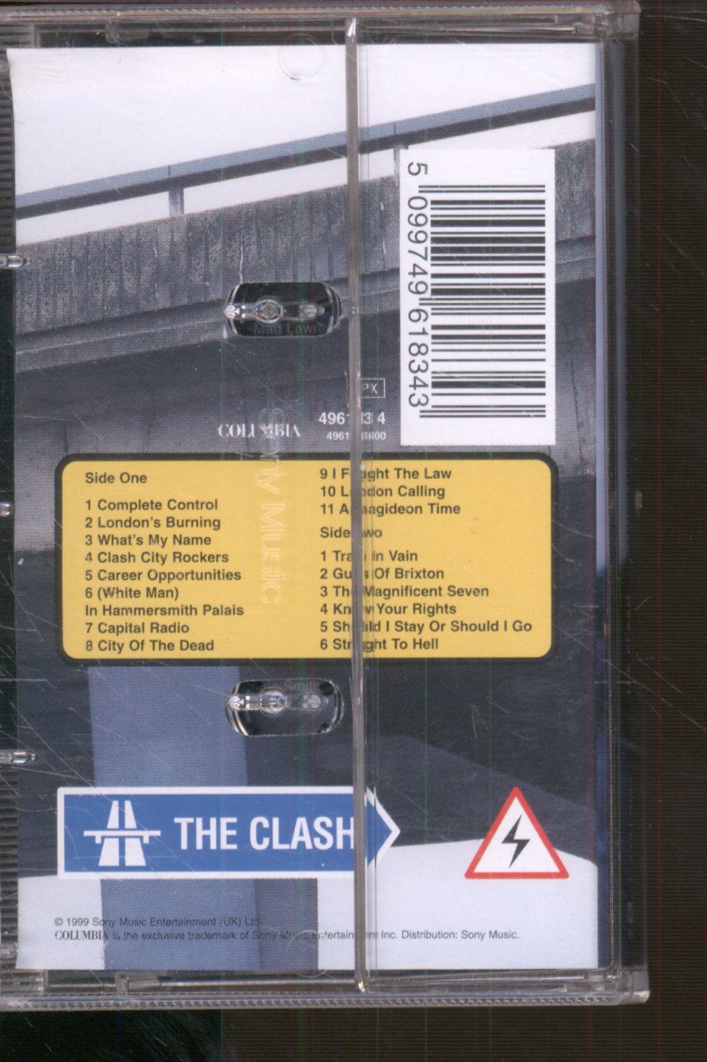 Clash - From Here To Eternity - Live - Cassette
