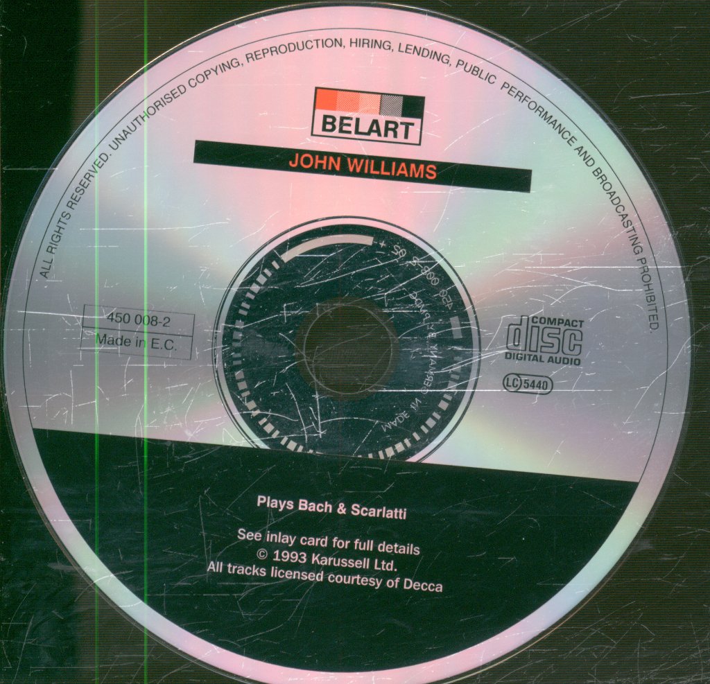 John Williams (Guitarist) - Plays Bach And Scarlatti - Cd