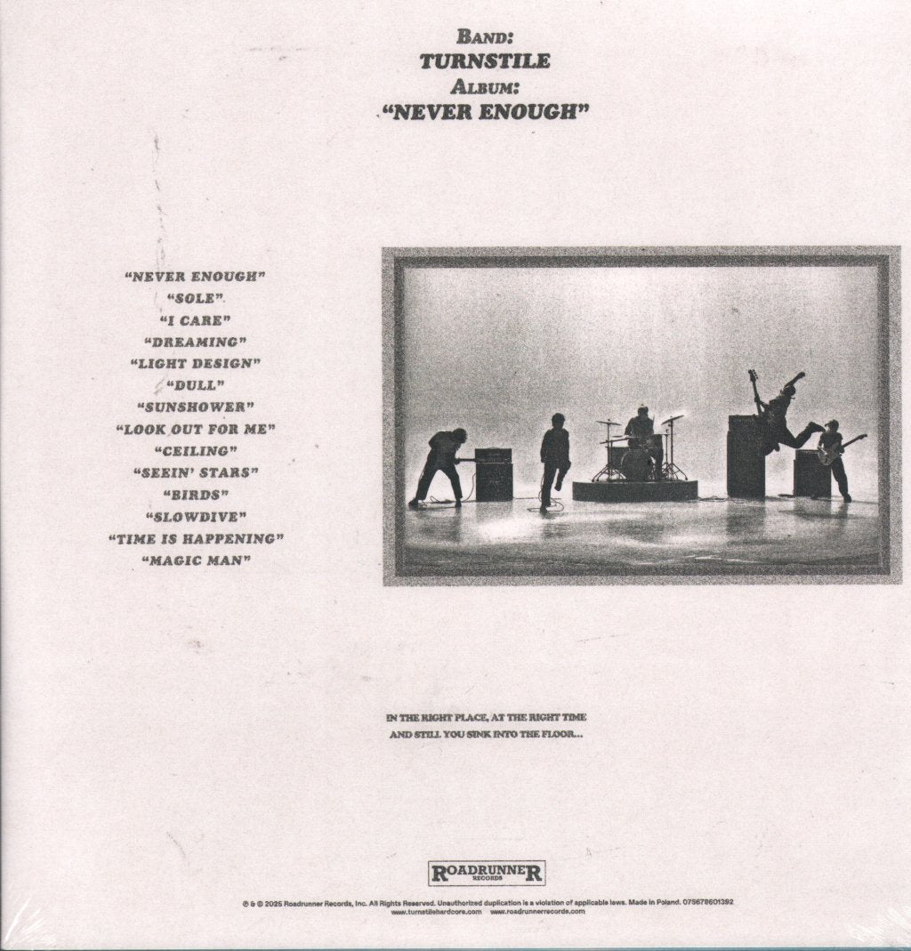 Turnstile - Never Enough - Lp